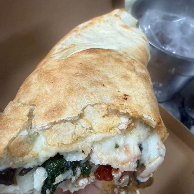 Soprano's Stromboli.