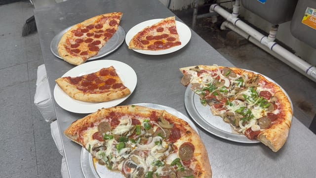 Pizza Slices Lunch.