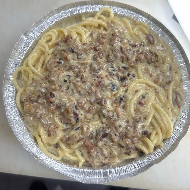 Spaghetti Carbonara.