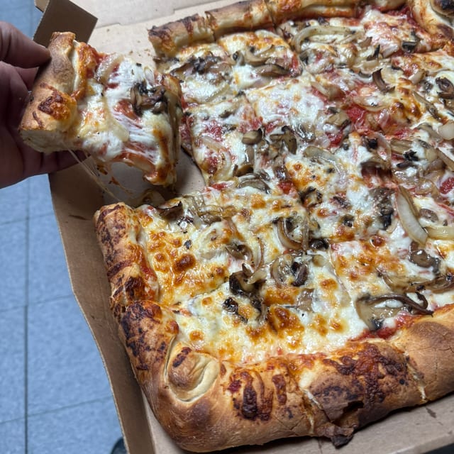 Sicilian Super Combo Pizza.