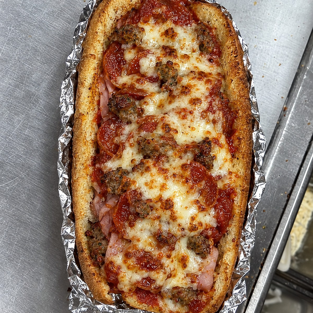 Pizza Club Sub Parmigiana.