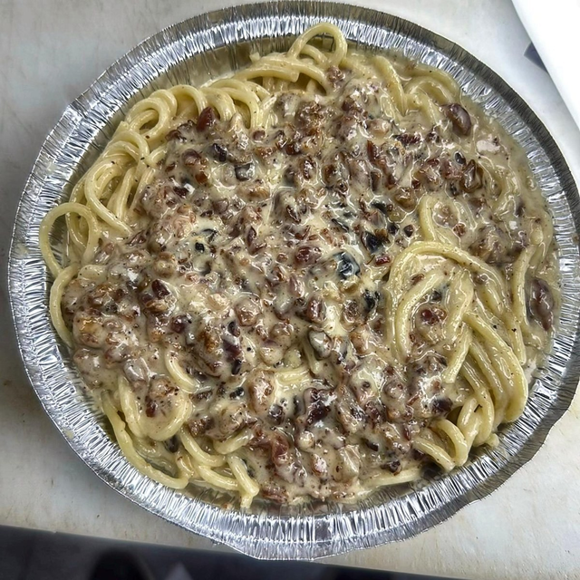 Spaghetti Carbonara.