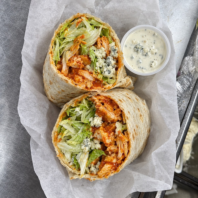Buffalo Chicken Wrap.