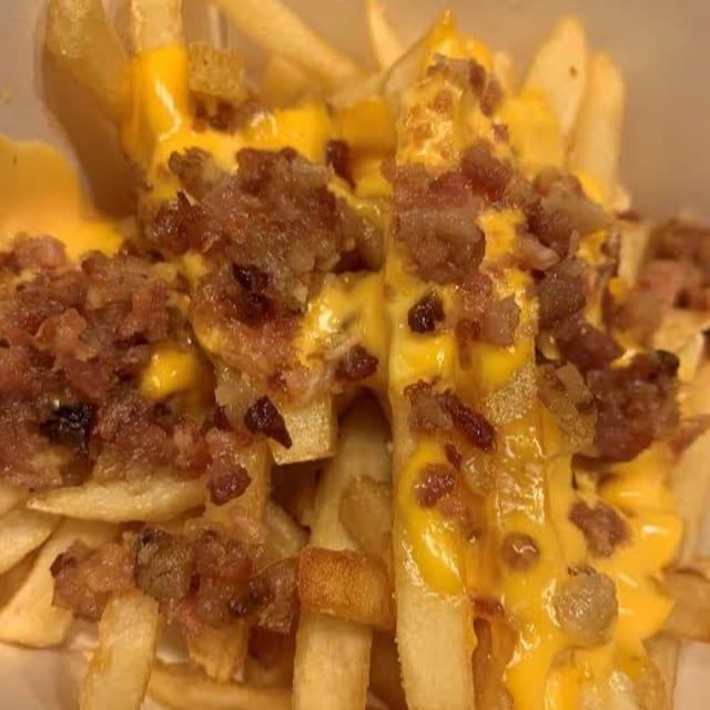 Bacon Cheese Fries.