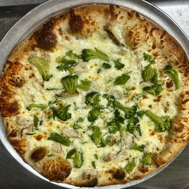 Chicken Supreme Pizza.