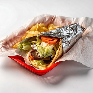 Lamb or Chicken Gyro on Pita