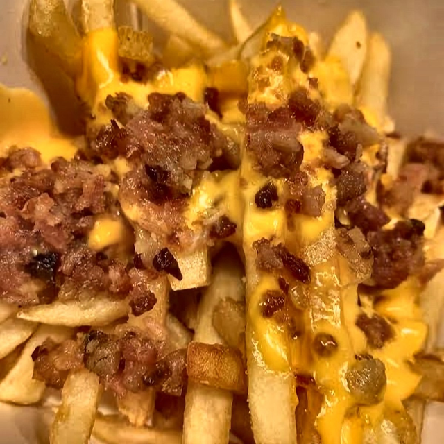 Bacon Cheese Fries.