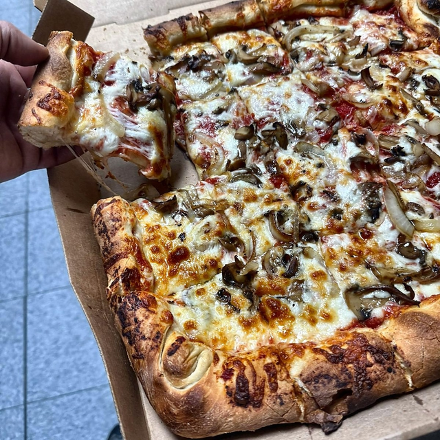 Sicilian Combo Pizza.
