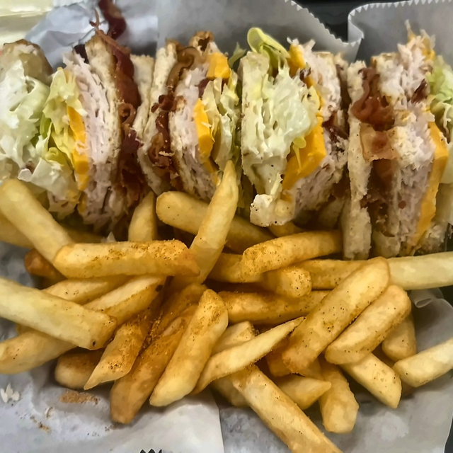 Turkey with Bacon Sandwich.