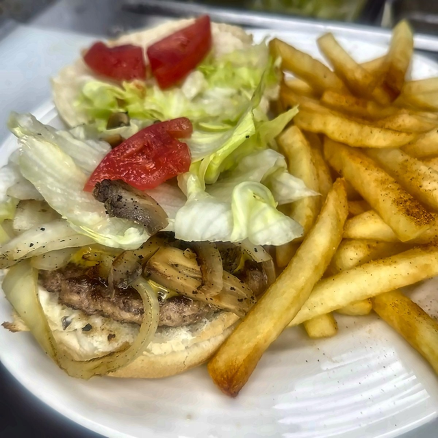 Soprano Touch Burger Lunch.