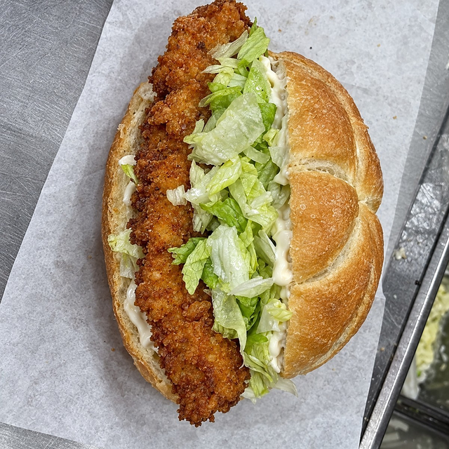 Chicken Fillet Sandwich.