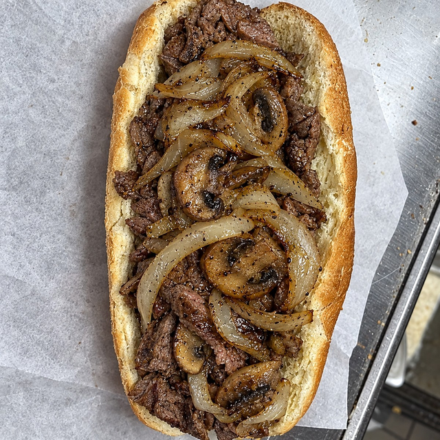 Ribeye Sandwich.