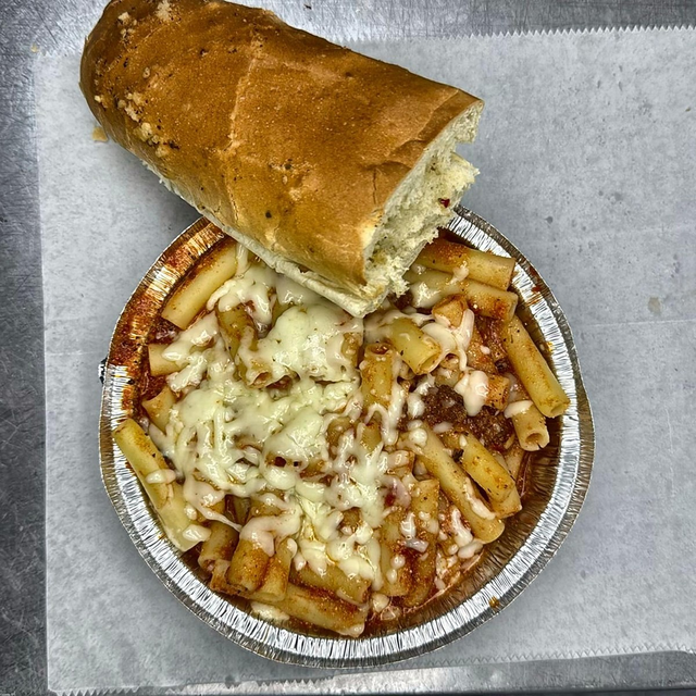 Baked Ziti Lunch.