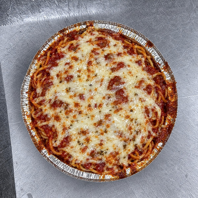 Spaghetti With Extra Cheese.