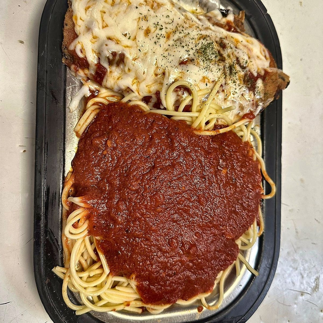 Chicken Parmesan Lunch.