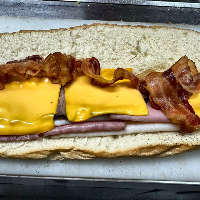 Jersey Club Sub with Fries.