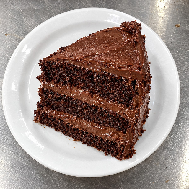 Chocolate Fudge Cake.
