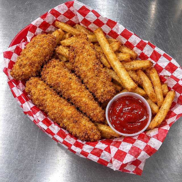 Kids' Chicken Tenders.