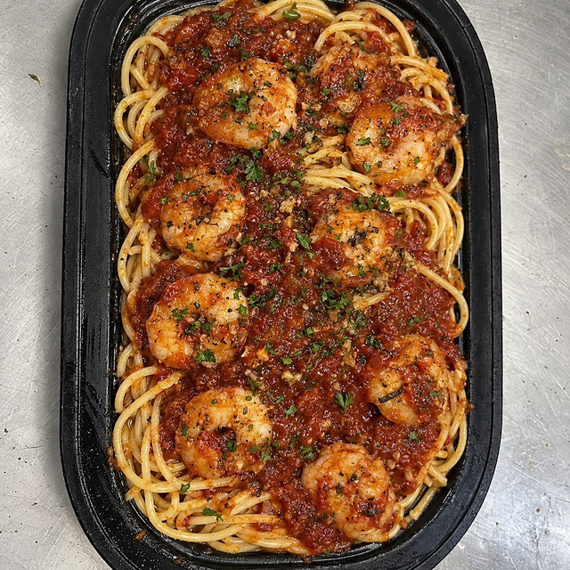 Shrimp Marinara.