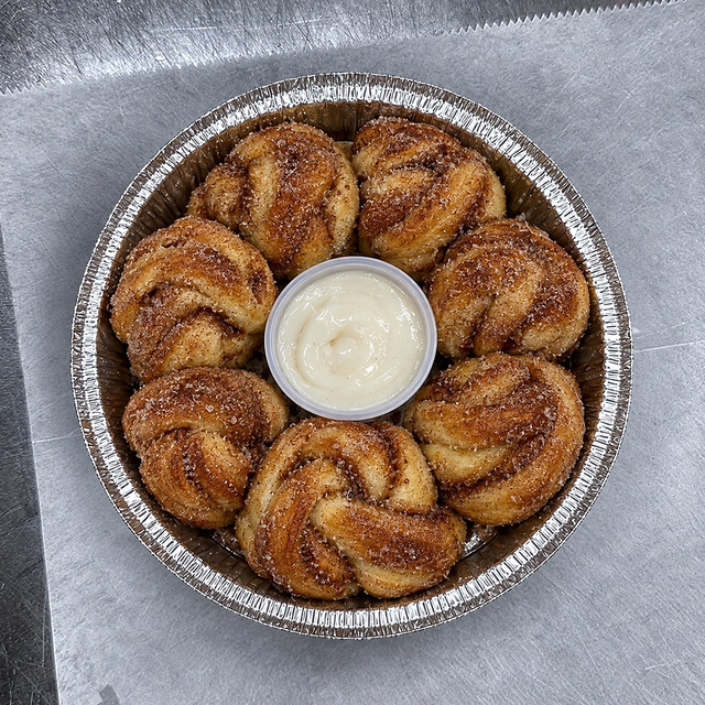Cinnamon Sugar Knots.