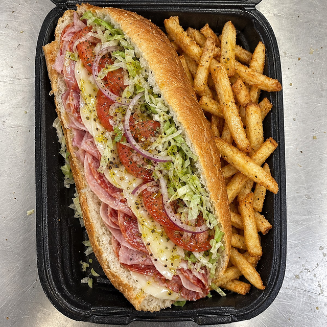 Italian Sub with Fries Special.