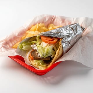 Lamb or Chicken Gyro on Pita